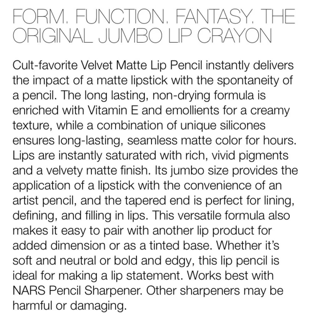 NARS Lip Pencil Dance Fever - Picture 12 of 12